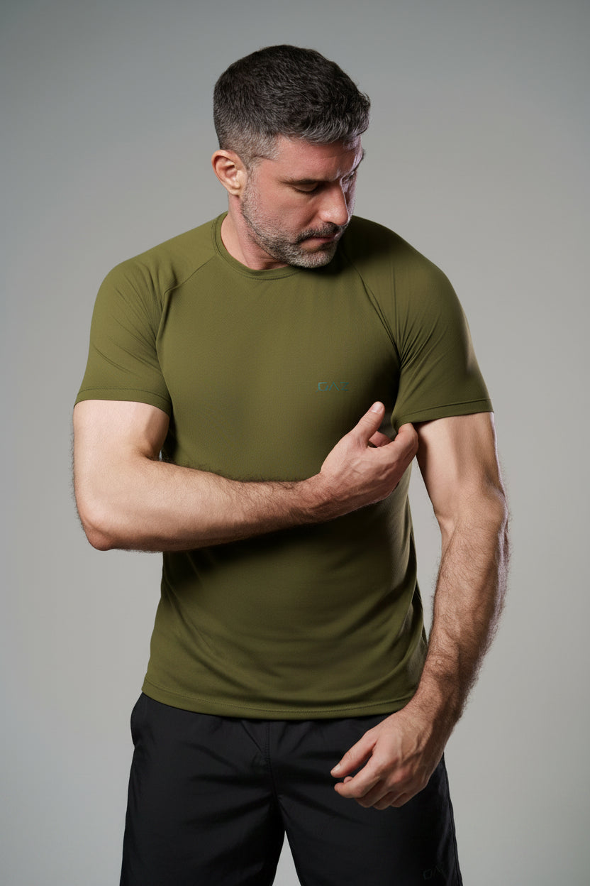 DRY FIT ION VERDE MILITAR